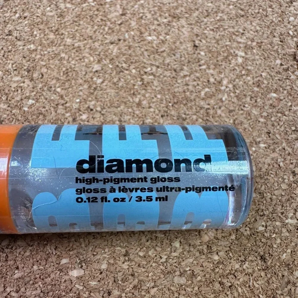 Brand New Beauty. For. Certain. High-Pigment Lip Gloss: Diamond .12 oz Clear